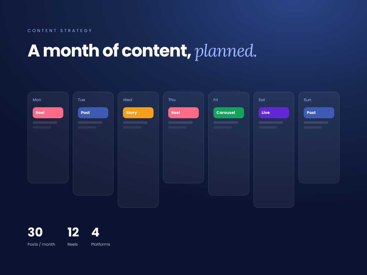 Pf Social Calendar